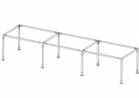 Pergola - modulární systém MOS130