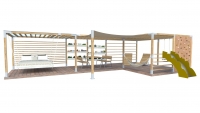 Pergola - modulární systém MOS180